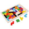 Tetris Wooden Building Blocks Puzzle - Kindergarten Prize, Souvenir, Gift, or Class Reward