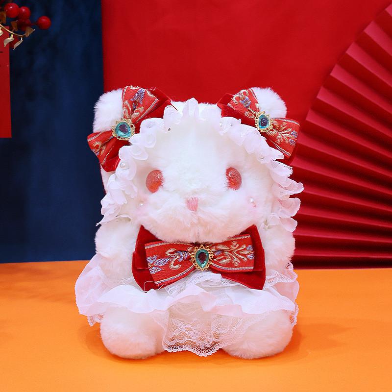 

Мягкая игрушка в виде кролика-кошки Лолиты, мультяшная кукла, украшение для детей, подарок на день рождения Style L