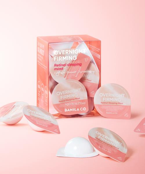 Banila Co Overnight Firming Retinol Sleeping Mask Travel Kit 4g*12 FREE