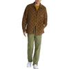 Vans Woll Shirts Men's Brown Lapel Moderate Shirt VN0008GP0E0