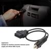 OBD2 Male To Cigarette Lighter Cable Emergency Power Memory Saver Diagnostic Adapter Cable