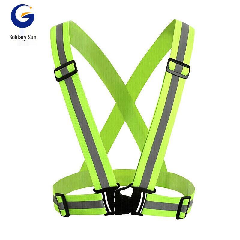Elastic Strap Reflective Safety Vest