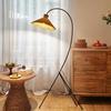 Wabi-Sabi Rattan Floor Lamp