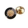 10pcs Beautiful Buttons 15/18/23mm Metal Floral Buttons Woman's Clothing Accessories