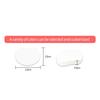Behind Ear Ears Cosmetic Transparent Silicone Adhesive Ear Corrector Waterproof Discrete Ear Correctors for All Ages Women Men