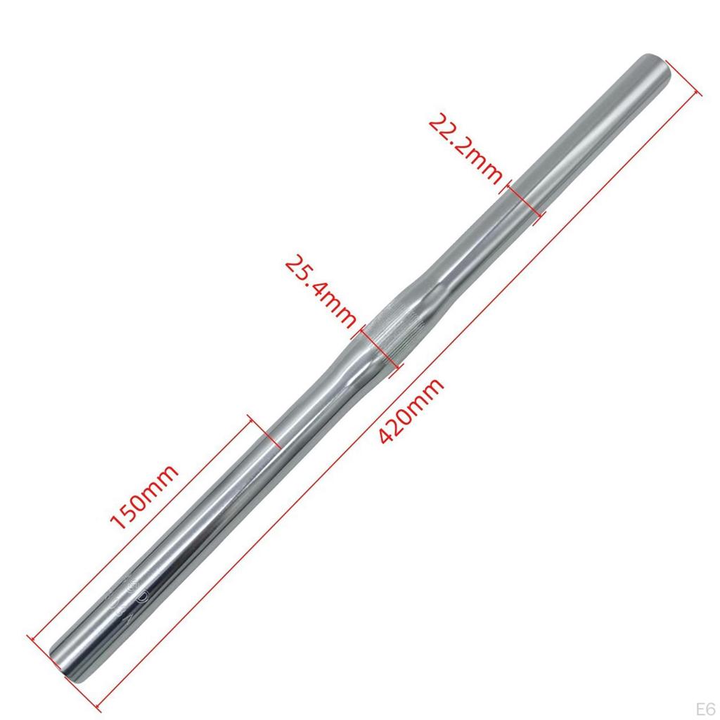 Handlebar for BMX As A Long Stable Component Made of Aluminum Alloy Improved