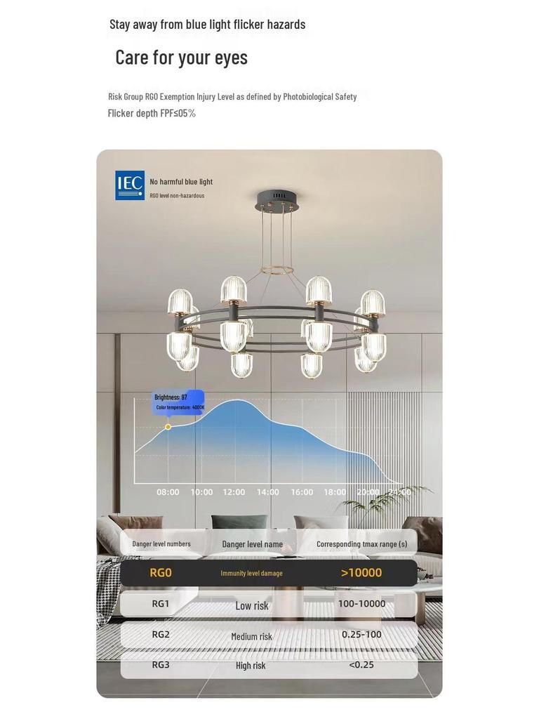 High-End Italian Nordic Designer Chandelier for Living Room, Hallway, Bar, Restaurant, or Bedroom Lighting