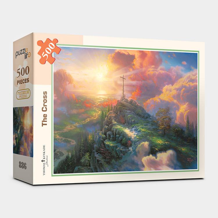 500-teiliges Puzzle - Kreuzhügel, beliebtes koreanisches Puzzle