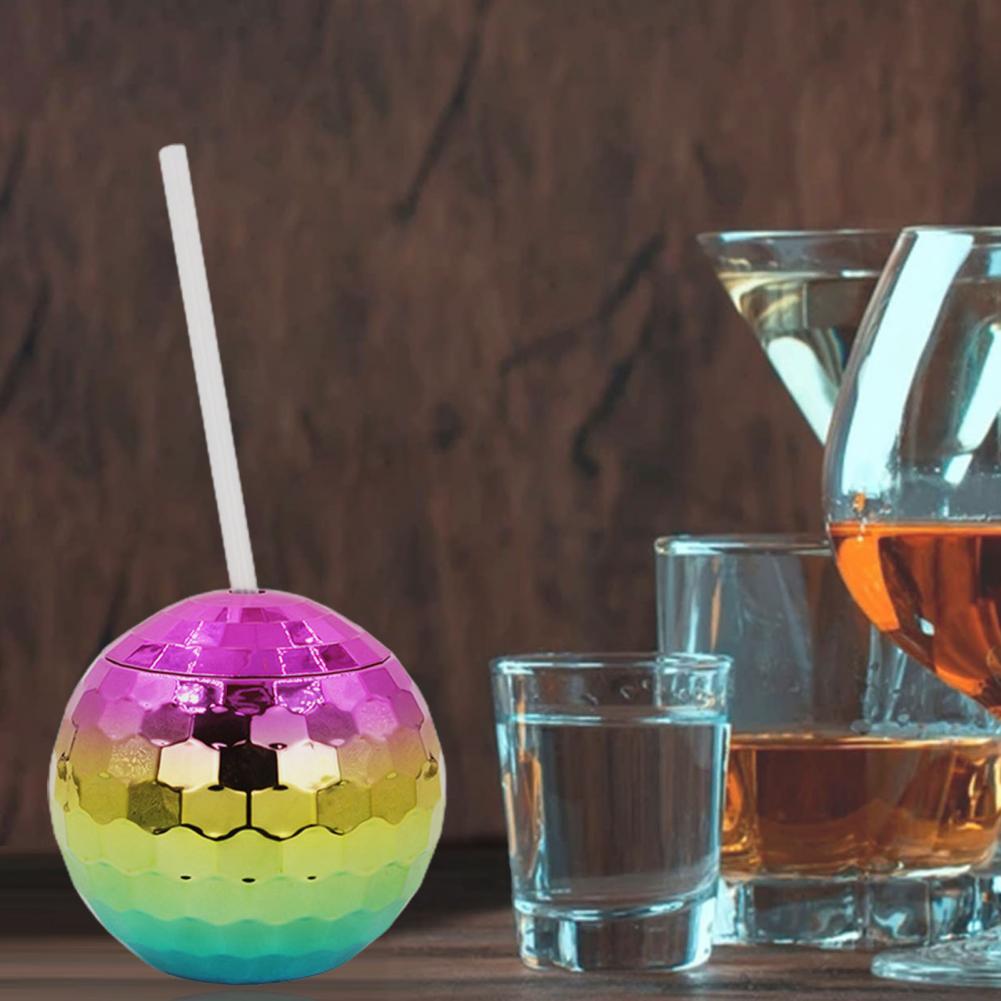 600ML Spegel Discokula Koppar Blixthalk Discokula Koppar Cocktailglas Bar Nattklubb Fest Vinglas Dricks Ölmuggar Tumlare