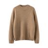 Autumn & Winter Women's 100% Pure Cashmere Half-High Neck Sweater - New Style, Comfortable, Warm, Fluffy Pullover.