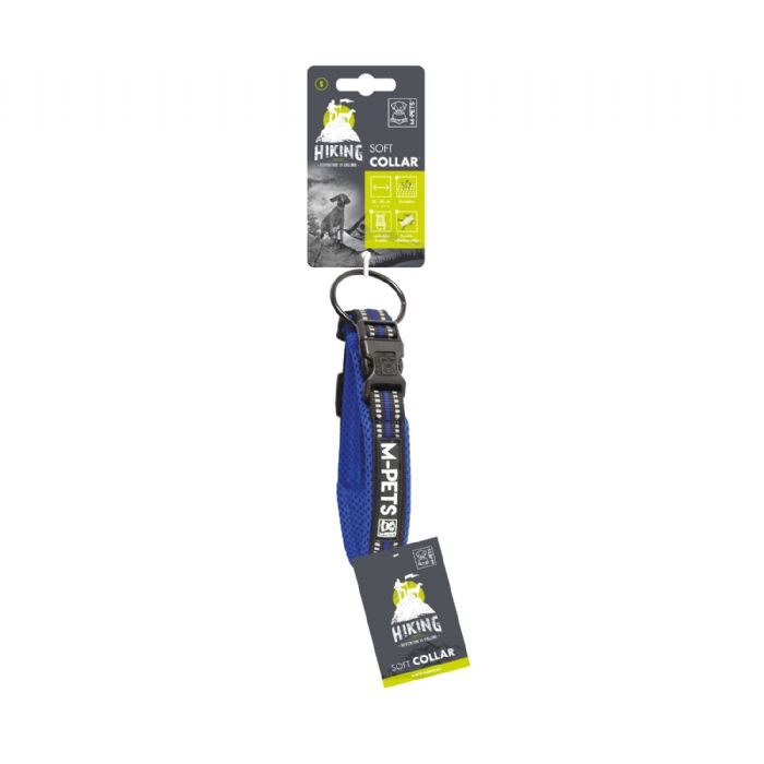 

Wahw Pet Soft Reflective Dog Collar Blue S - 2cmx30-40cm