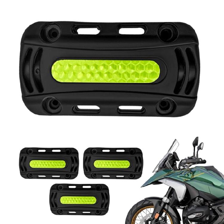Verbesserter Motorrad-Aufprallschutz Gummi Motorradstoßstange Schutzzubehör für Motorradfahrer UY125 Paar
