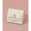 [SecretDoor] ivory trifold wallet ladies trifold wallet compact wallet mini wallet small wallet woman mini Popularity brand cute thin Thin compact