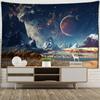 Planet Tapestry Wall Hanging Psychedelic Science Fiction Witchcraft Bohemian Style Hippie Carpet Room Decor