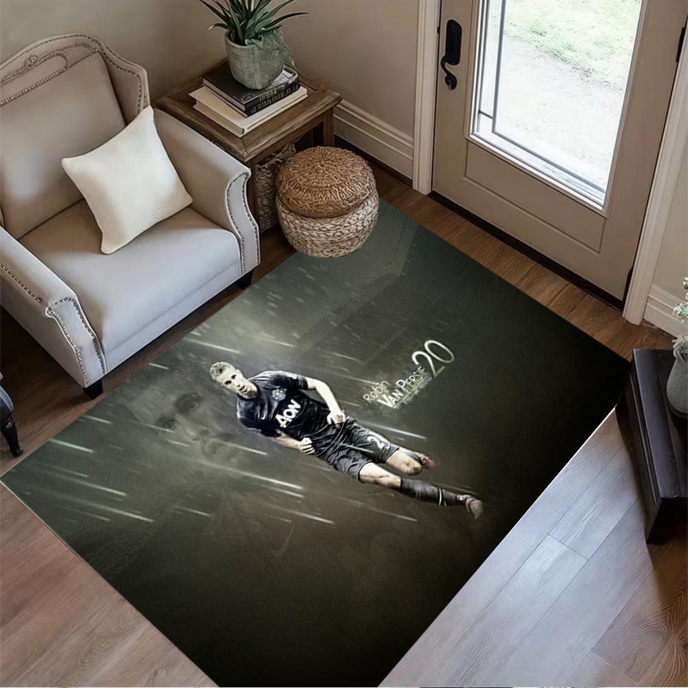 Abstract Colorful Portrait Floor Rug Office Rug Suitable for Dining Room Foyer Balcony Decorate room Antislip Carpet Decorate Offices