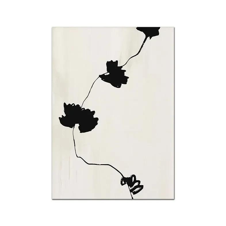 Skandinavische Minimalistische Wandkunst Minimalistischer Druck Leinwandbild Poster für Schlafzimmer Moderne Heimdekoration