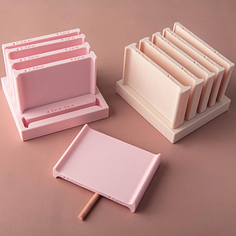 0,5-5 mm Mjuk Lerstång Valstransar DIY Handrullad Lerstång Vävda Örhängen Armband Hänge Tillverkning Polymerlera Verktyg