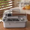 Transparent Luxury Hamster Villa for Golden Bears