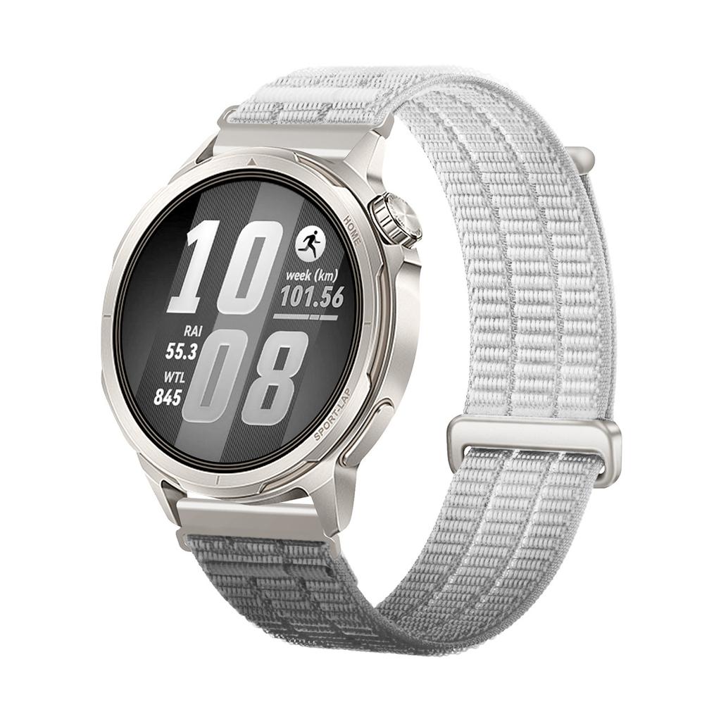 Universal 18/20/22mm wristbands  Huawei WATCH GT/Runner2, Garmin ActiveS/GT4with breathable and gradient-textured nylon fabric for a comfortable fit