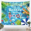 Mermaid Princess Kids Tapestry,Dolphin Tropical Fish Coral Marine Life Wall Tapestries,Girls Women Room Decor,Undersea World