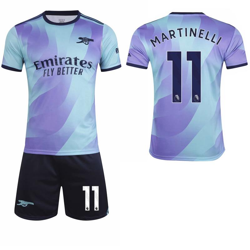 

2024-25 Arsenal 2nd Away Jersey #7 Saka #9 Jesus #8 Odegaard Football Jerseys 20