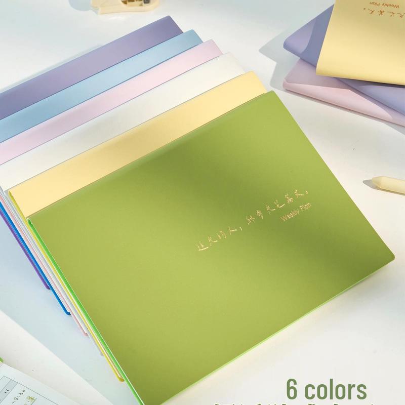 Selbstdisziplin Lernplaner: Wöchentliches & Tägliches Aufgabenmanagement Notizbuch