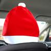 Auto Rot Kissenbezug Bequem Tragbar Weihnachtsmütze Kissenbezug Schön Verdickt Weihnachtsgeschenke Weihnachten für Auto Innendekor Neue Requisiten(1 Stück)