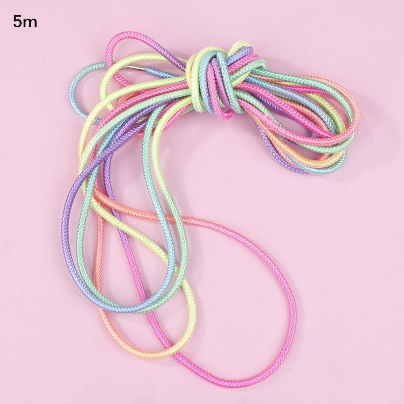 

Радужная резинка для прыжков Полезная Многоразовая Игра Детская Уличная Веселая Спортивная Игрушка Комбинация Saltar Детские Игрушки 5M