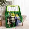 Coperta Stampata a Tema Shrek - Perfetta per Divano, Letto, Viaggio e Uso all'Aperto | Lavabile in Lavatrice, Accogliente e Durevole.