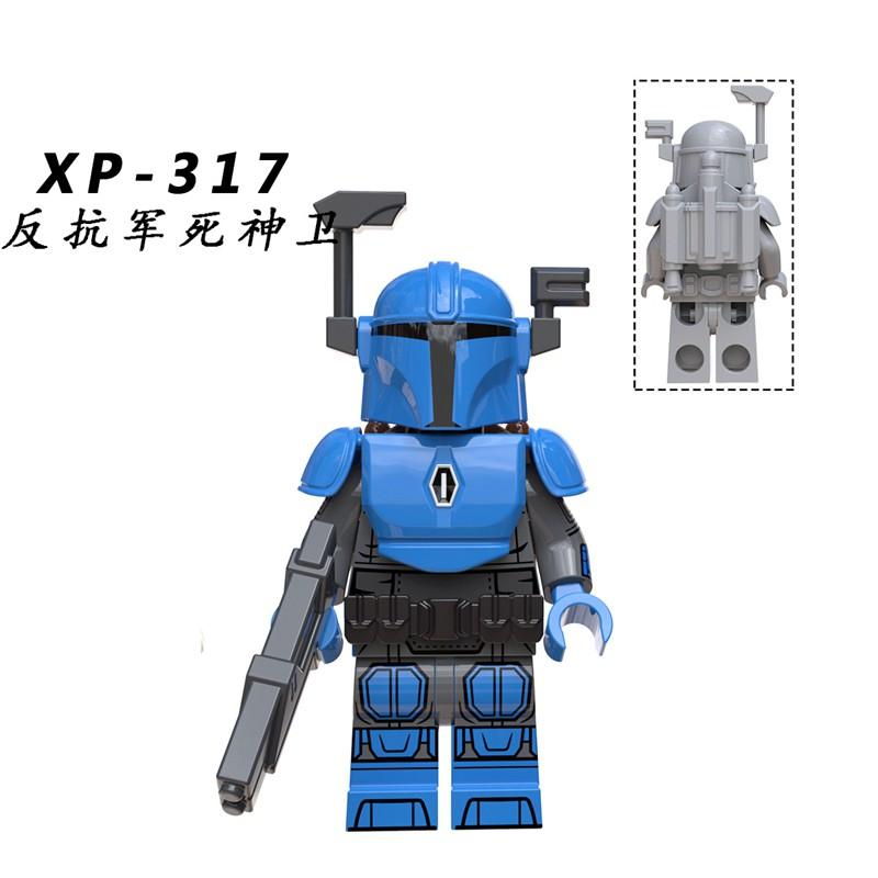 Die Mandalorianer Star Wars Minifiguren Jango Fett Boba Fett Kopfgeldjäger Kompatible Bausteine ​​Spielzeug KT1041