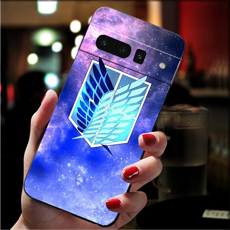 

Phone Case For Google Pixel 10 9 Pro XL 9A 8 7 6 Pro Pixel 8A 7A 6A Pixel 8 7 6 5 Anime Japanese attack on Titan Google Pixel 7 Pro