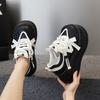 Platform dad shoes women's versatile 2025 new spring fashion trendy muffin casual shoes small height-increasing shoes children