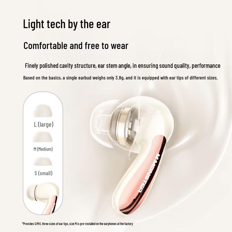 Monster MQT36 Gaming Sports Wireless Earbuds