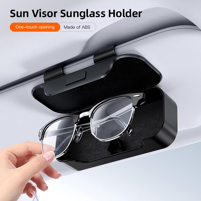 Car Visor Sunglasses Glasses Case Box Accessories For BMW E90 G80 M3 G30 M5 F82 F83 F20 F21 G42 F95 F96 G06 G07 M2 M4 M8 G14 G15