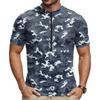 Men's Crew Neck Printed Zip Breathable Quick Dry Short Sleeve Cycling Jersey for Road Mountain Bike Riding Sportswear