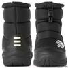 The North Face K Nuptse Bootie VII TNF Size 18 Black/TNF Black,