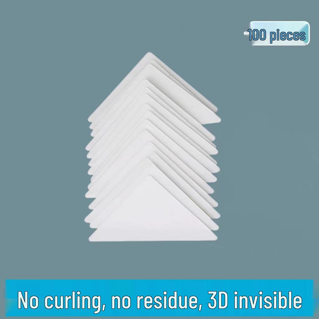 Polo Shirt Collar Shaping Stickers - No Curl Edges, Invisible V-Neck Fixing.