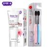 Saky Red Flower Toothpaste & Charcoal Toothbrush Set