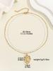 European and American Personalized Design with Micro Inlaid Zircon Santa Maria Series Necklaces In Colorful Religious Fashion