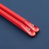 Cute Japanese-style Alloy Chopsticks with Pointed Anti-slip Sushi Tableware Household One Pair Colorful Kitchen Accessories