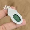 Wedding Gift For Her 925 Silver Natural Green Aventurine Gemstone Pendant