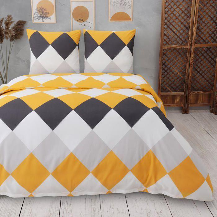 Parure de couette - housse de couette et taies Vency