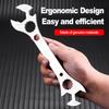Multi Functional Air Conditioner Wrench Open End Wrench Set Ultra-thin Flat Wrench Tool Multi-Function Double-End Fixed Wrench