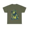 Vintage Aesthetic Streetwear Tee: Woman In Cap Graphic, Soft Cotton Oversized Fit