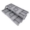 Folding Drawer Organizer Various Sizes Containers Multifunctional Storage Tray for Cosmetics Jewelry