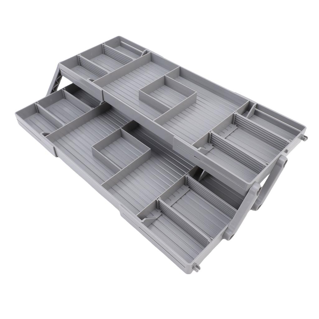 Folding Drawer Organizer Various Sizes Containers Multifunctional Storage Tray for Cosmetics Jewelry