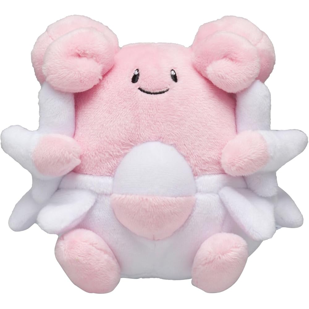 Pokmon Center Original Plush Toy Pokmon Fit Happiny 10x12.5x9 cm HxWxD