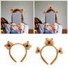 Practical Bear Cartoon Headband For Daily Use And Special Occasion Comfortable Headwear For Kids And Teens