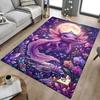 1PC Axolotl Fantasy Non-Slip Floor Carpet, Office, Family, Bedroom, Studio - Large Area Rug, Decorative Mat, Longlasting Material-C0407