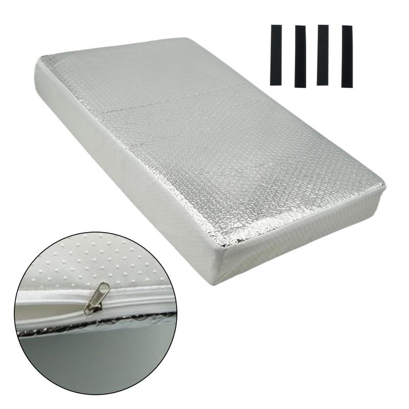 RV Skylight Cover with 14x14x28 Size Thermal ulator Waterproof Shade for Camper Vent with Non Slip Silicone Base